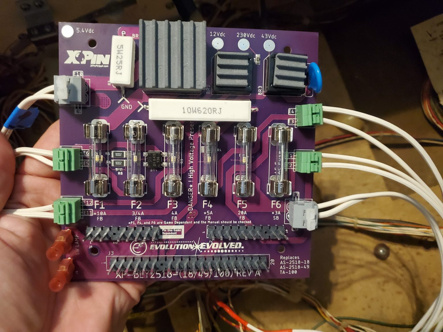 Repairing/Replacing a Stern/Bally Power Supply/Rectifier Board